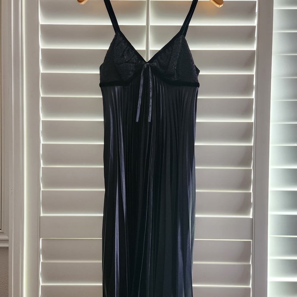 bebe Black Lace Chemise